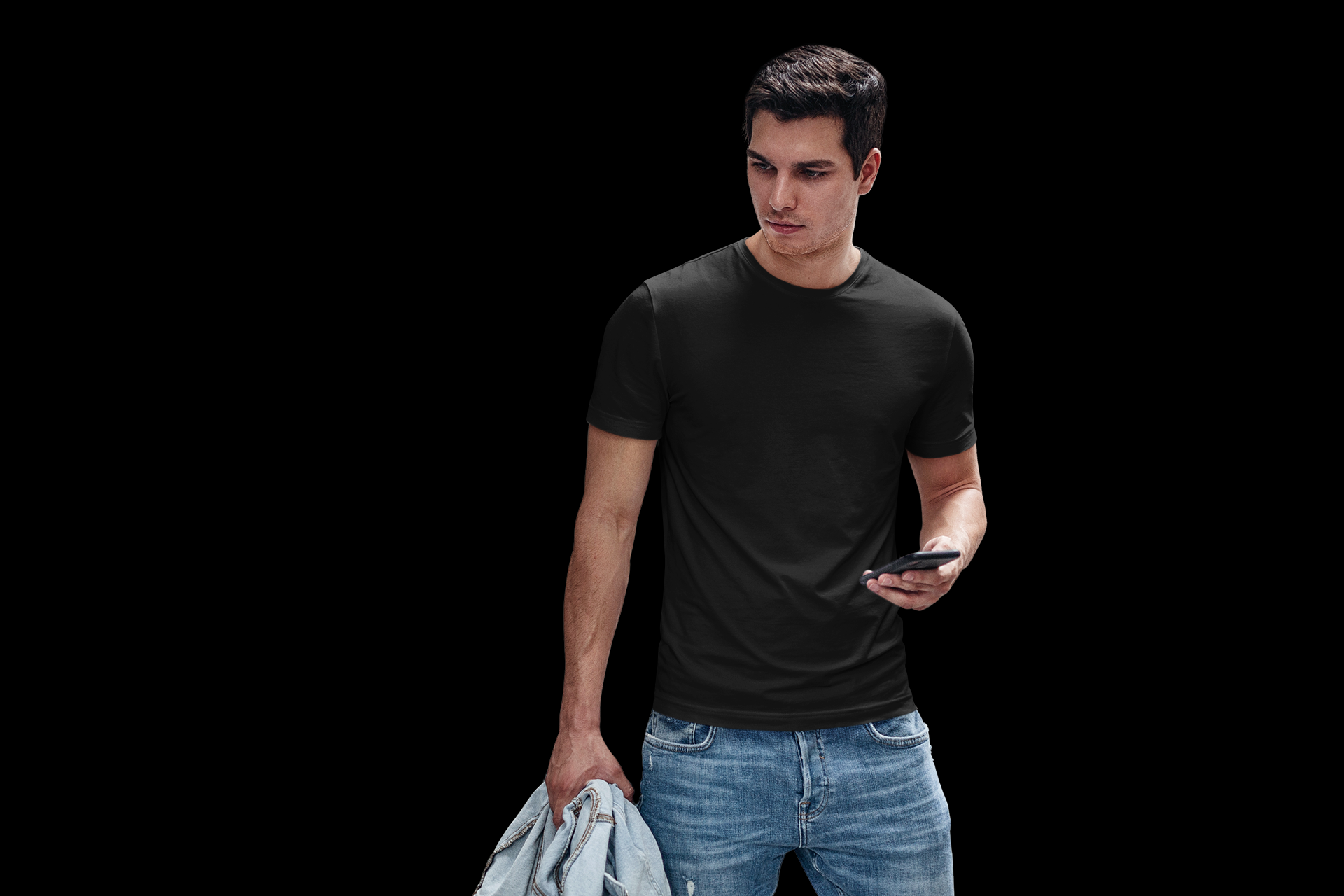 Supima Cotton Round Neck T-Shirts For Men